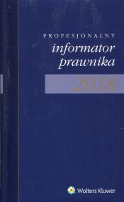 Opakowanie Profesjonalny informator prawnika 2018 A5 granatowy