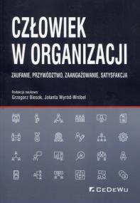 Okładka książki Człowiek w organizacji