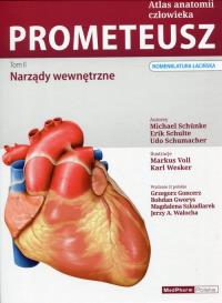 Okładka książki Prometeusz Atlas anatomii człowieka Tom 2 Narządy wewnętrzne