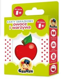 Opakowanie Karty obrazkowe. Owoce i warzywa