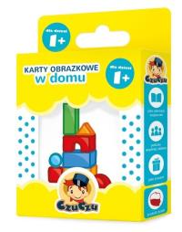 Karty obrazkowe. W domu. Wydawca: Bright Junior Media. ZdrowePodejscie.pl Opakowanie Karty obrazkowe. W domu