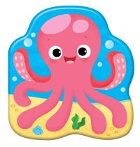 Okładka książki Książeczki kąpielowe: Ośmiornica Ala