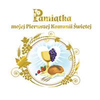 Okładka książki Pamiątka mojej Pierwszej Komunii Świętej  wersja 1