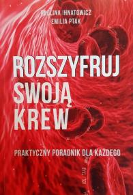 Okładka książki Rozszyfruj swoją krew wersja podstawowa   lekko podniszczona okładka