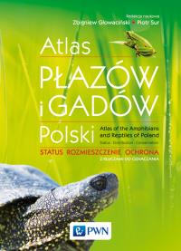Okładka książki Atlas płazów i gadów Polski