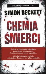 Chemia śmierci. Autor: Beckett Simon. ZdrowePodejscie.pl Okładka książki Chemia śmierci