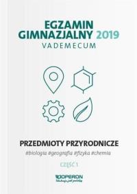 Okładka książki Vademecum 2019 GIM Przedmioty przyrod. cz.1 OPERON