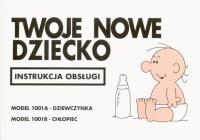 Okładka książki TWOJE NOWE DZIECKO INSTRUKCJA OBSŁUGI