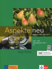 Aspekte neu C1 Podręcznik i ćwiczenia Część 1. Autor: praca zbiotrowa. ZdrowePodejscie.pl Okładka książki Aspekte neu C1 Podręcznik i ćwiczenia Część 1