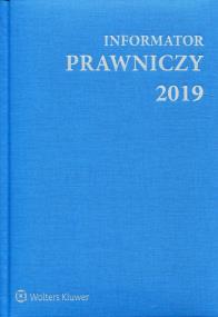 Opakowanie Informator Prawniczy 2019 A5 niebieski