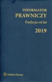 Opakowanie Informator Prawniczy 2019 Tradycja od lat granatowy