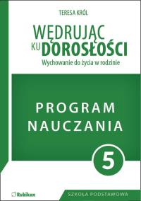 Okładka książki Wędrując ku dorosłości. Program dla klasy 5 szkoły podstawowej