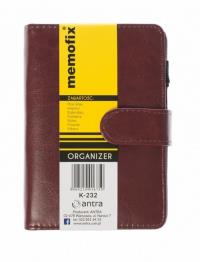 Organizer MEMOFIX 2 K 232 brązowy. Wydawca: Antra. ZdrowePodejscie.pl Opakowanie Organizer MEMOFIX 2 K 232 brązowy