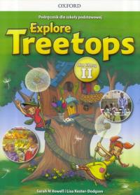 Okładka książki Explore Treetops 2 podręcznik + CD OXFORD