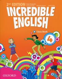 Incredible English  2E 4 CB OXFORD. Autor: Morgan Mary Slattery, Morgan Michaela, Phillips Sarah. ZdrowePodejscie.pl Okładka książki Incredible English  2E 4 CB OXFORD
