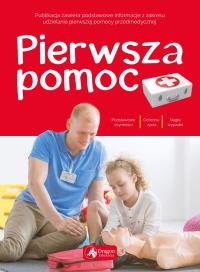 PIERWSZA POMOC. Autor: Nadolny Klaudiusz, MICHAŁ KUCAP. ZdrowePodejscie.pl Okładka książki PIERWSZA POMOC