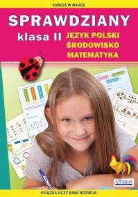 Okładka książki Sprawdziany. Język polski, środowisko, matematyka. Klasa 2