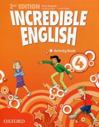 Incredible English  2E 4 AB OXFORD. Autor: Morgan Mary Slattery, Morgan Michaela, Phillips Sarah. ZdrowePodejscie.pl Okładka książki Incredible English  2E 4 AB OXFORD