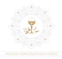 Okładka książki PAMIĄTKA PIERWSZEJ KOMUNII ŚWIĘTEJ