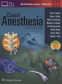 Clinical Anesthesia + Ebook with Multimedia. Wydawca: Wolters Kluwer. ZdrowePodejscie.pl Opakowanie Clinical Anesthesia + Ebook with Multimedia