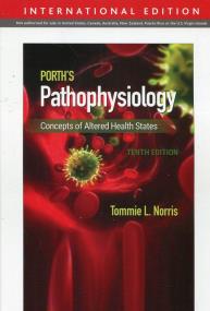 Porths Pathophysiology. Autor: Norris Tommie L.. ZdrowePodejscie.pl Okładka książki Porths Pathophysiology