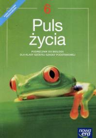 Okładka książki BIOLOGIA PULS ŻYCIA PODRĘCZNIK DLA KLASY 6 SZKOŁY PODSTAWOWEJ 64622