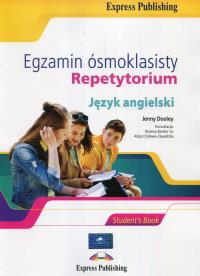 Egz. ósmoklasisty Repetytorium j.ang.SB + DigiBook. Autor: Dooley Jenny, Sendor-Lis Bożena, Cholewa-Zawadzka Alicja. ZdrowePodejscie.pl Okładka książki Egz. ósmoklasisty Repetytorium j.ang.SB + DigiBook
