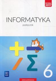 Informatyka SP 6 Podr. WSiP. Autor: Jochemczyk Wanda, Krajewska-Kranas Iwona. ZdrowePodejscie.pl Okładka książki Informatyka SP 6 Podr. WSiP