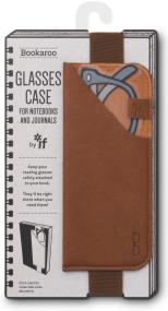 Opakowanie Bookaroo Glasses case Uchwyt na okulary brązowy