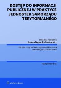 Okładka książki Dostęp do informacji publicznej w praktyce...