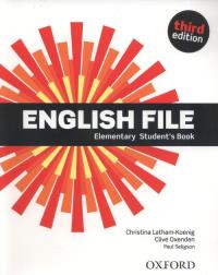 Okładka książki English File 3E Elementary SB OXFORD