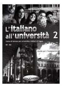 Opakowanie Italiano all'Universita 2 przewodnik metodyczny