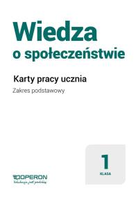 Okładka książki WOS LO 1 KP ZP w.2019 OPERON