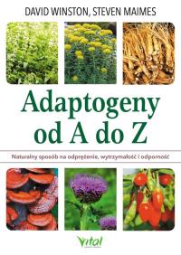 Okładka książki Adaptogeny od A do Z