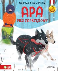 APA PIES ZAPRZĘGOWY PIES NA MEDAL. Autor: Barbara Gawryluk. ZdrowePodejscie.pl Okładka książki APA PIES ZAPRZĘGOWY PIES NA MEDAL