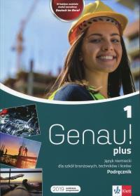 Okładka książki Genau plus 1 Podręcznik + CD LEKTORKLETT