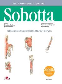Okładka książki Tablice anatomiczne mięśni, stawów i nerwów. Łacińskie mianownictwo