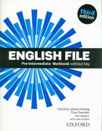 Okładka książki English File 3E Pre-Intermediate Workbook