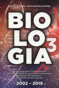 Okładka książki Biologia Zbiór zadań wraz z odpowiedziami Tom 3