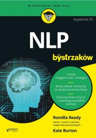 Okładka książki NLP dla bystrzaków.