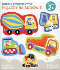 Opakowanie Puzzle progresywne Pojazdy na budowie
