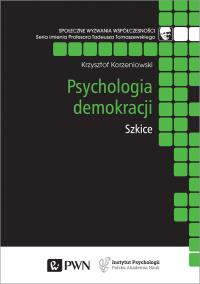 Okładka książki Psychologia demokracji Szkice