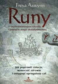 Okładka książki Runy najskuteczniejsze rytuały i zaklęcia magii skandynawskiej