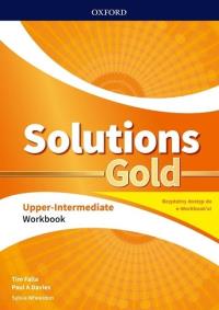 Okładka książki Solutions Gold Upper-Interm WB + online