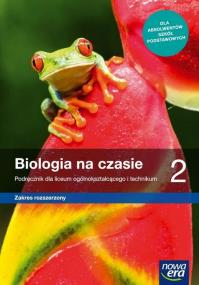 Okładka książki Nowe biologia na czasie era podręcznik 2 liceum i technikum zakres rozszerzony 64962