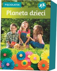 Planeta dzieci Pięciolatek BOX WSiP. Autor:   Praca zbiorowa. ZdrowePodejscie.pl Okładka książki Planeta dzieci Pięciolatek BOX WSiP