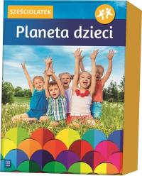 Planeta dzieci. Sześciolatek. BOX WSiP. Autor:   Praca zbiorowa. ZdrowePodejscie.pl Okładka książki Planeta dzieci. Sześciolatek. BOX WSiP