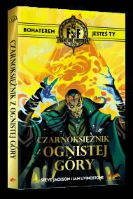 Okładka książki Fighting Fantasy. Czarnoksiężnik z Ognistej Góry