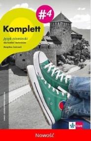 Komplett 4 Zeszyt ćwiczeń + kod do podr. i ćw. Autor: Opracowanie zbiorowe. ZdrowePodejscie.pl Okładka książki Komplett 4 Zeszyt ćwiczeń + kod do podr. i ćw