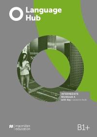 Okładka książki Language Hub Split ed. Inter. B1+ WB A + key
